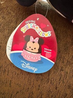 Disney Original Squishmallows Minnie Mouse Plush - Pink